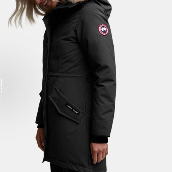 BRAND NEW Canada Goose Rossclair Parka Heritage in Black Size S - Picture 9 of 9